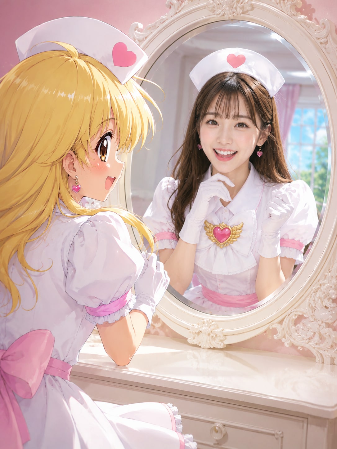 真実の鏡 | の人気AIイラスト・グラビア
