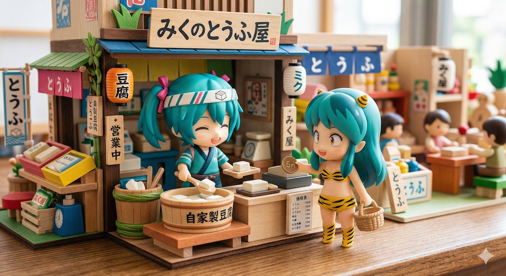 ミクちゃんの とうふ屋さん