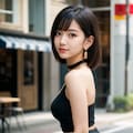 黒チョーカー 7枚目