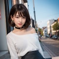 黒チョーカー 2枚目