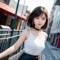 黒チョーカー 6枚目
