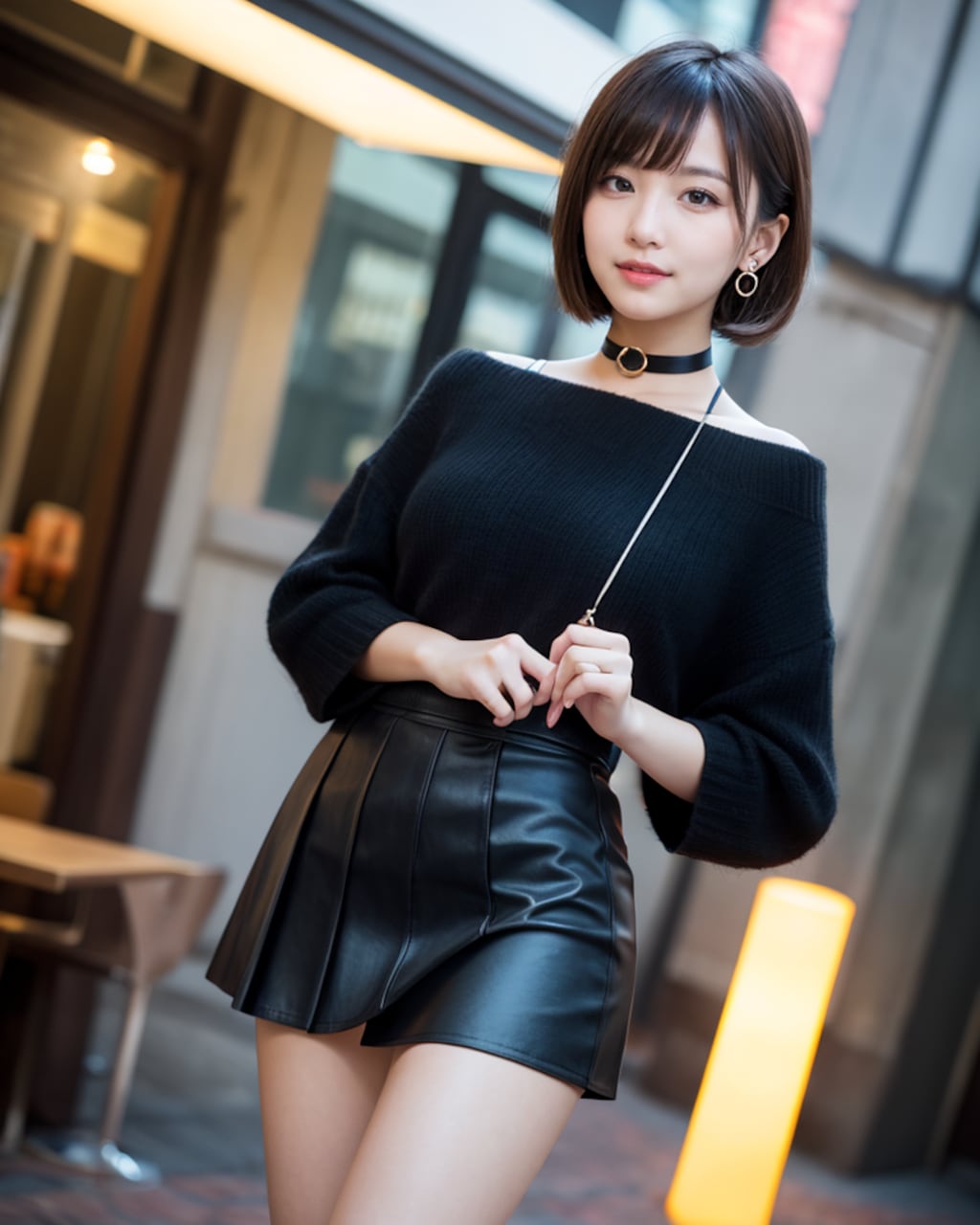黒チョーカー