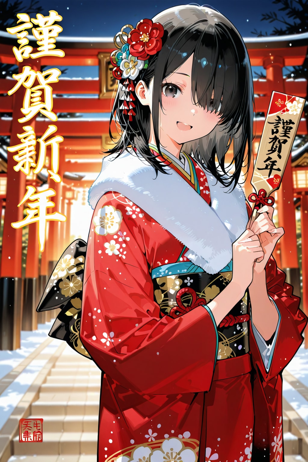 めかくれ女子＃５２ | の人気AIイラスト・グラビア