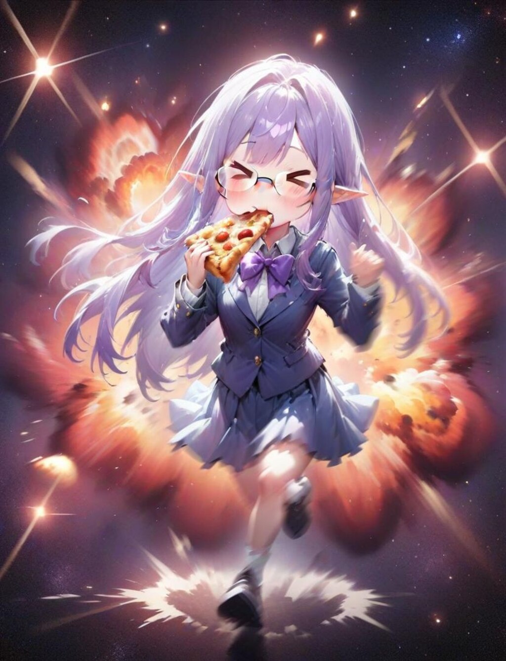 [がぞうどうぞ]🌌🍕そして異次元へ🍕🌌