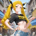 ホットパンツ姿のQILINちゃん 5枚目
