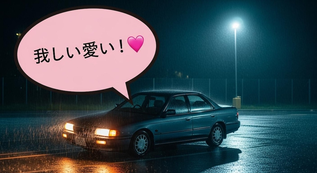 今日は車に喋らせてみた