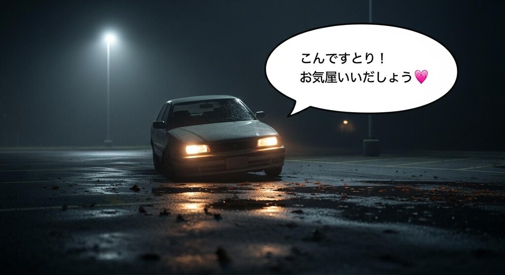 今日は車に喋らせてみた