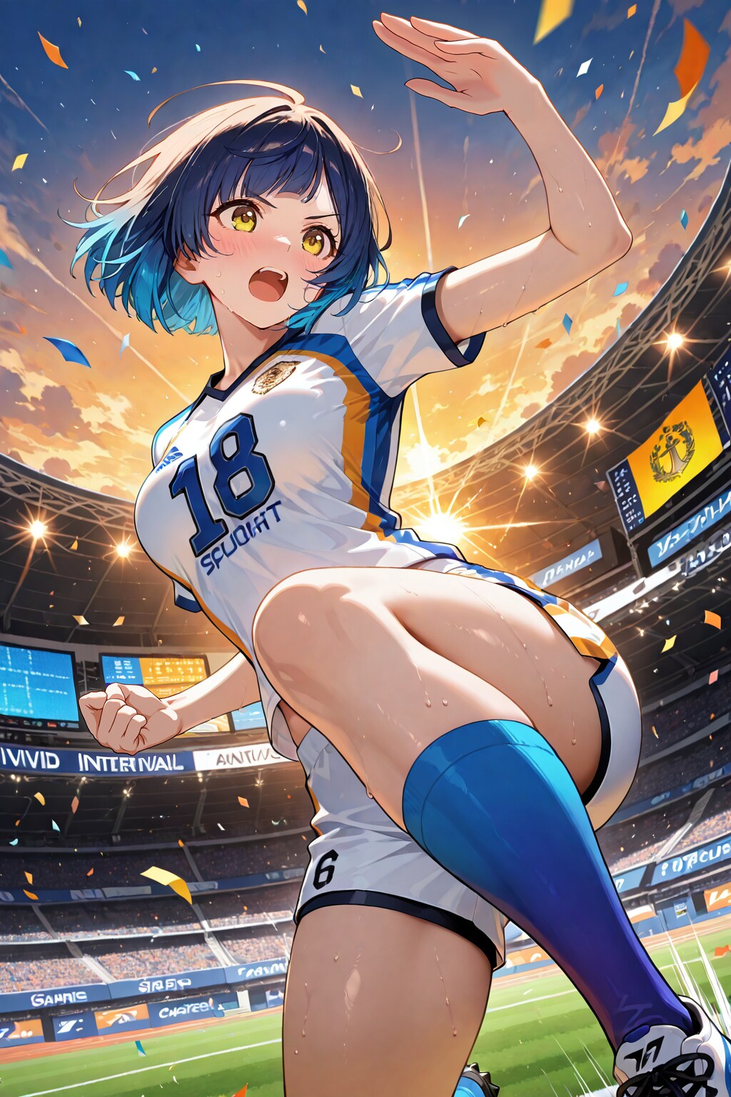青サッカー①