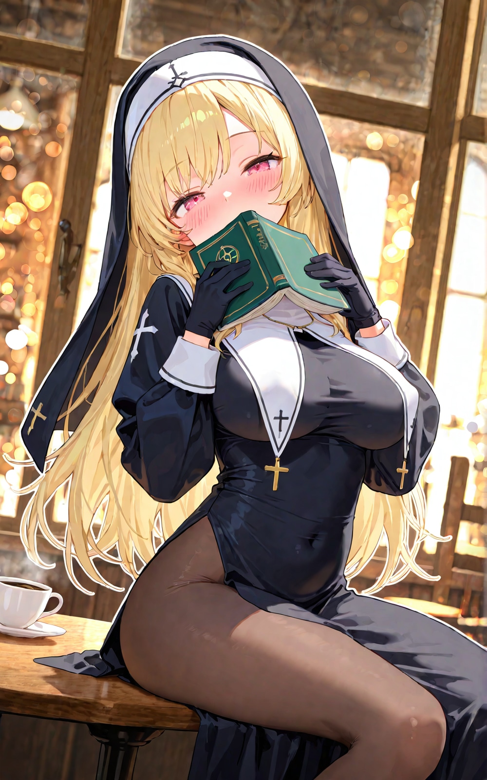 黒シスターちゃん | の人気AIイラスト・グラビア