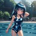 スク水女子 3枚目