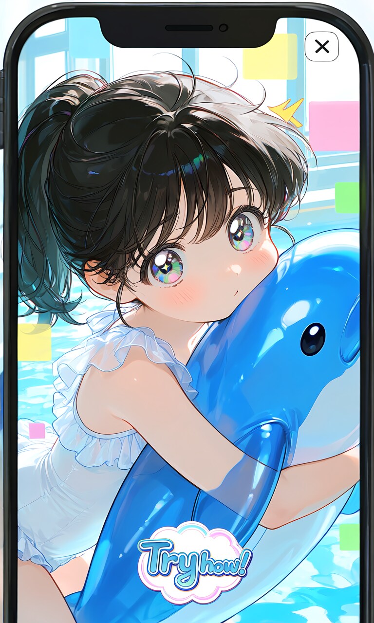 往年のFlashゲーム-ブロック崩し-がスマホアプリとして復活。ブロックを全部壊して美少女のセクシーな画像を手に入れよう