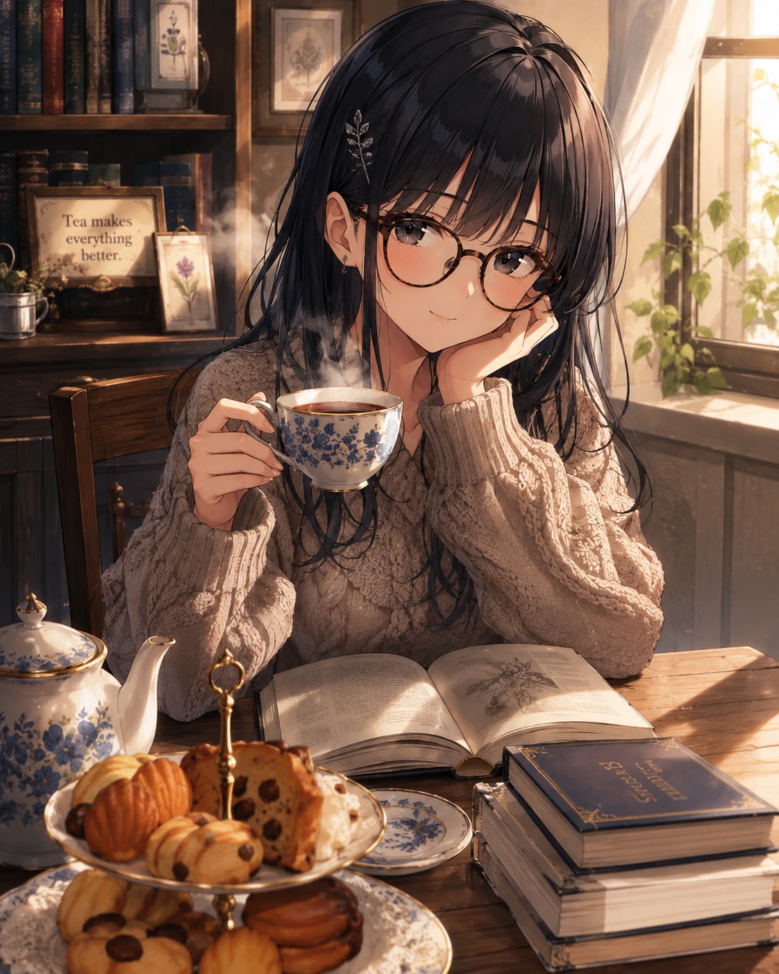 淹れたての香りに包まれて | の人気AIイラスト・グラビア