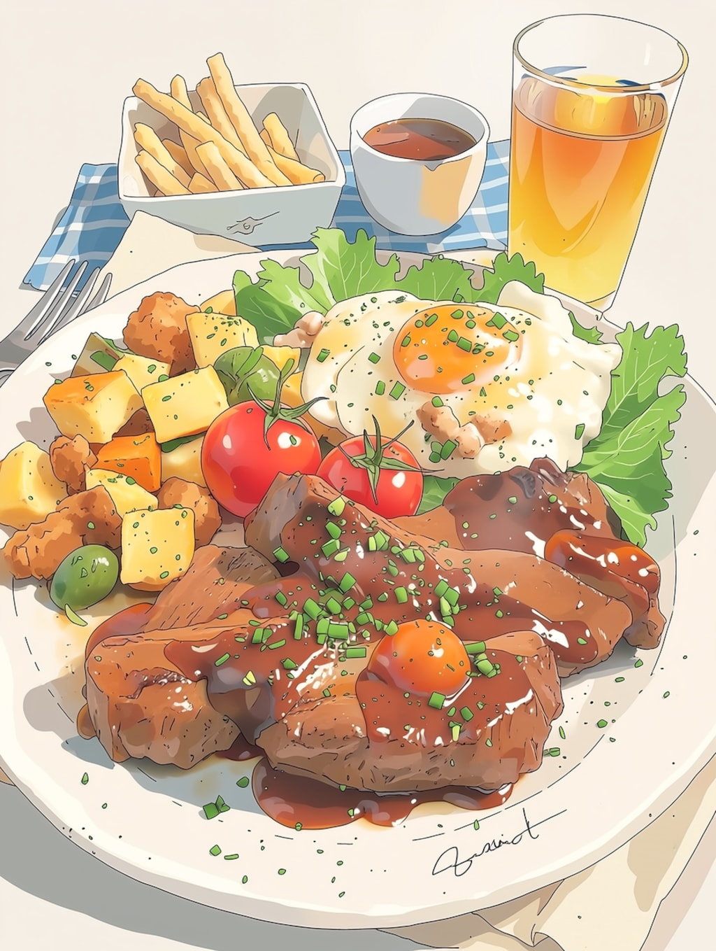 見てはいけない、腹が減る。