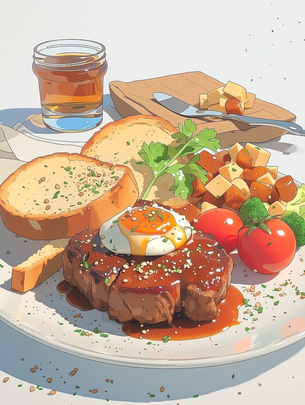 見てはいけない、腹が減る。