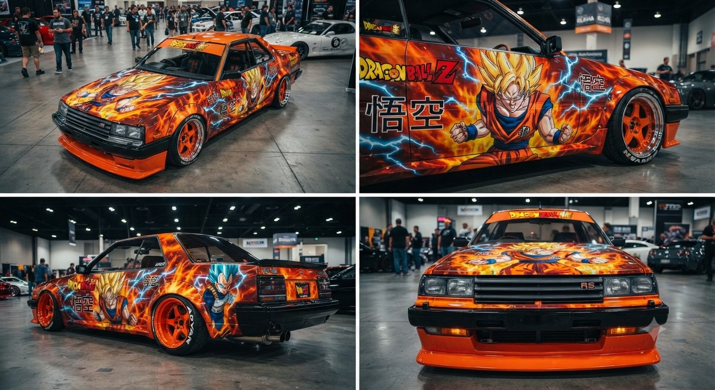 ドラゴンボール痛車R30 | の人気AIイラスト・グラビア