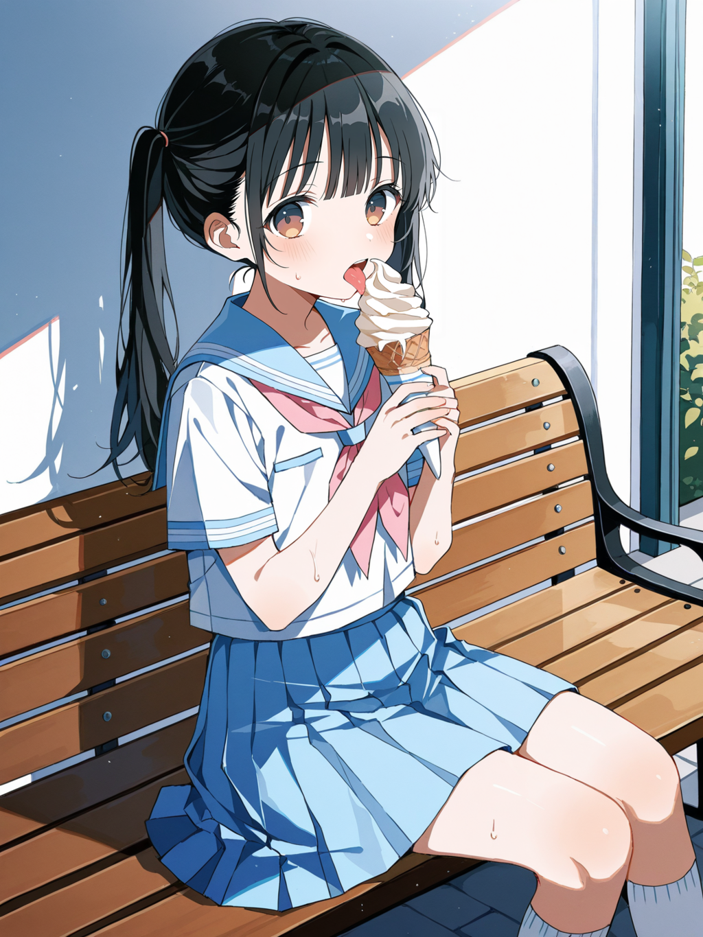 アイス美味しいね♡