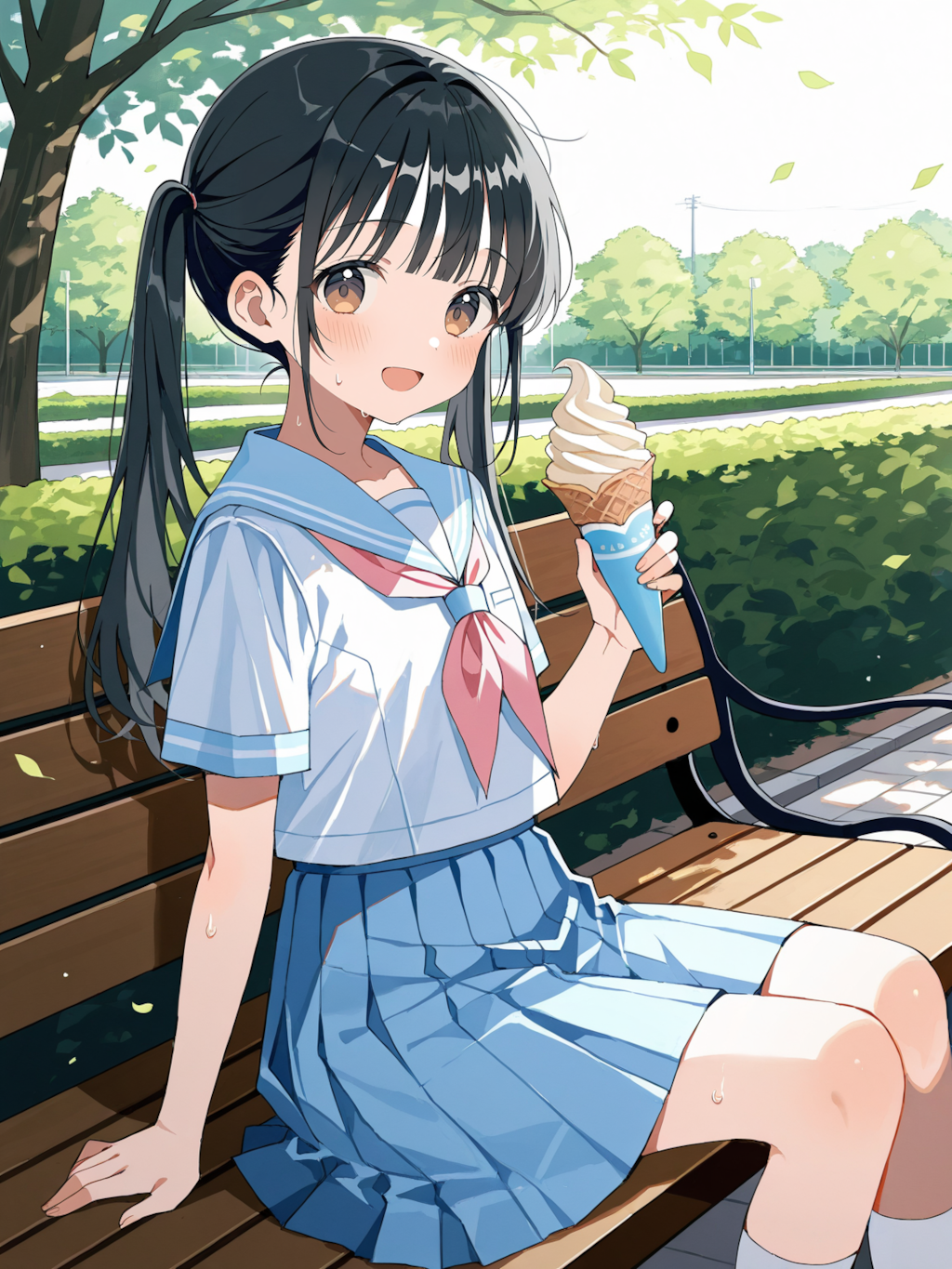 アイス美味しいね♡