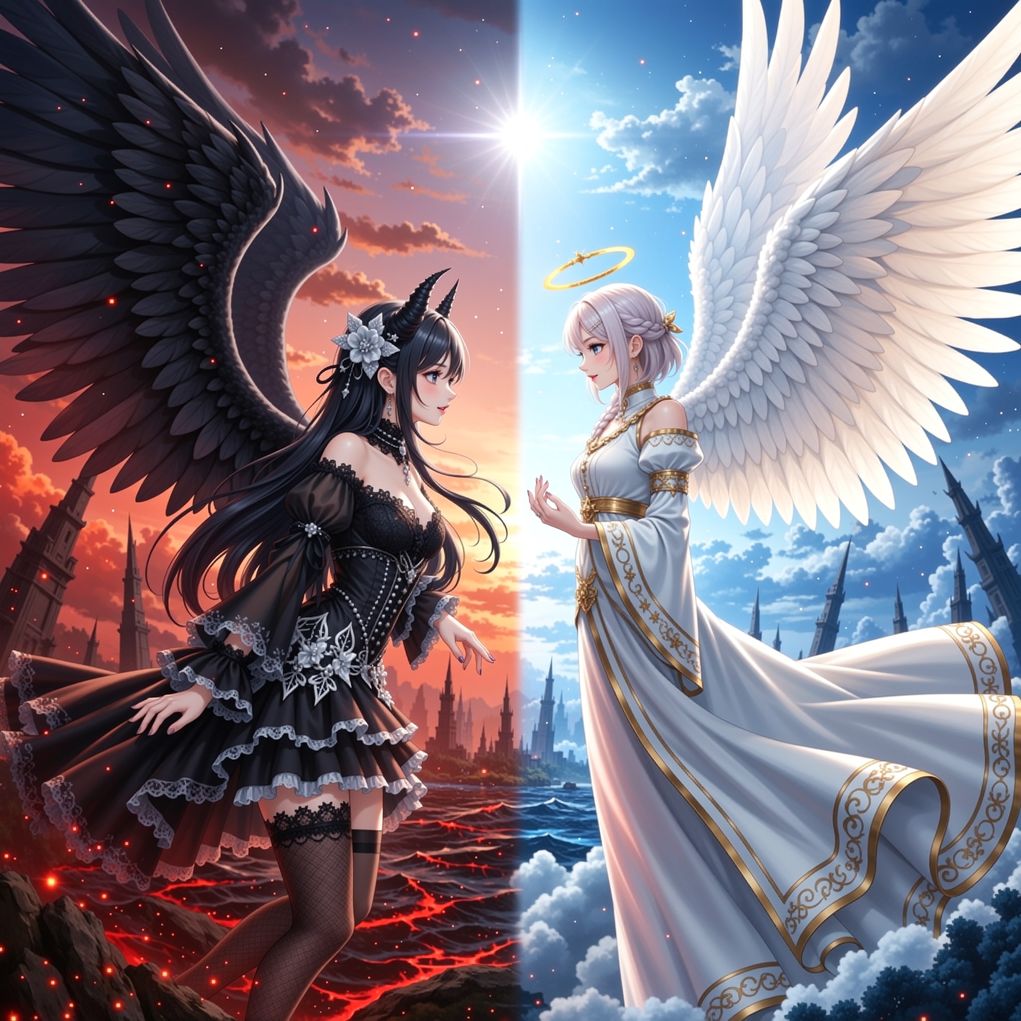 終焉の空で交わした約束 | の人気AIイラスト・グラビア