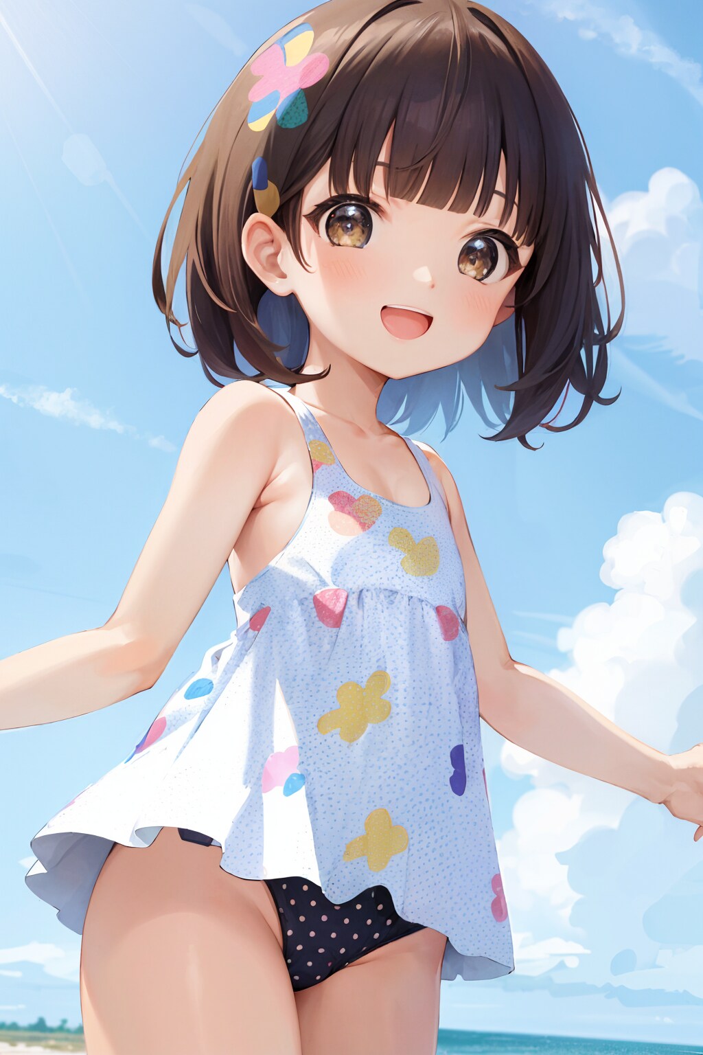 カラフル水着