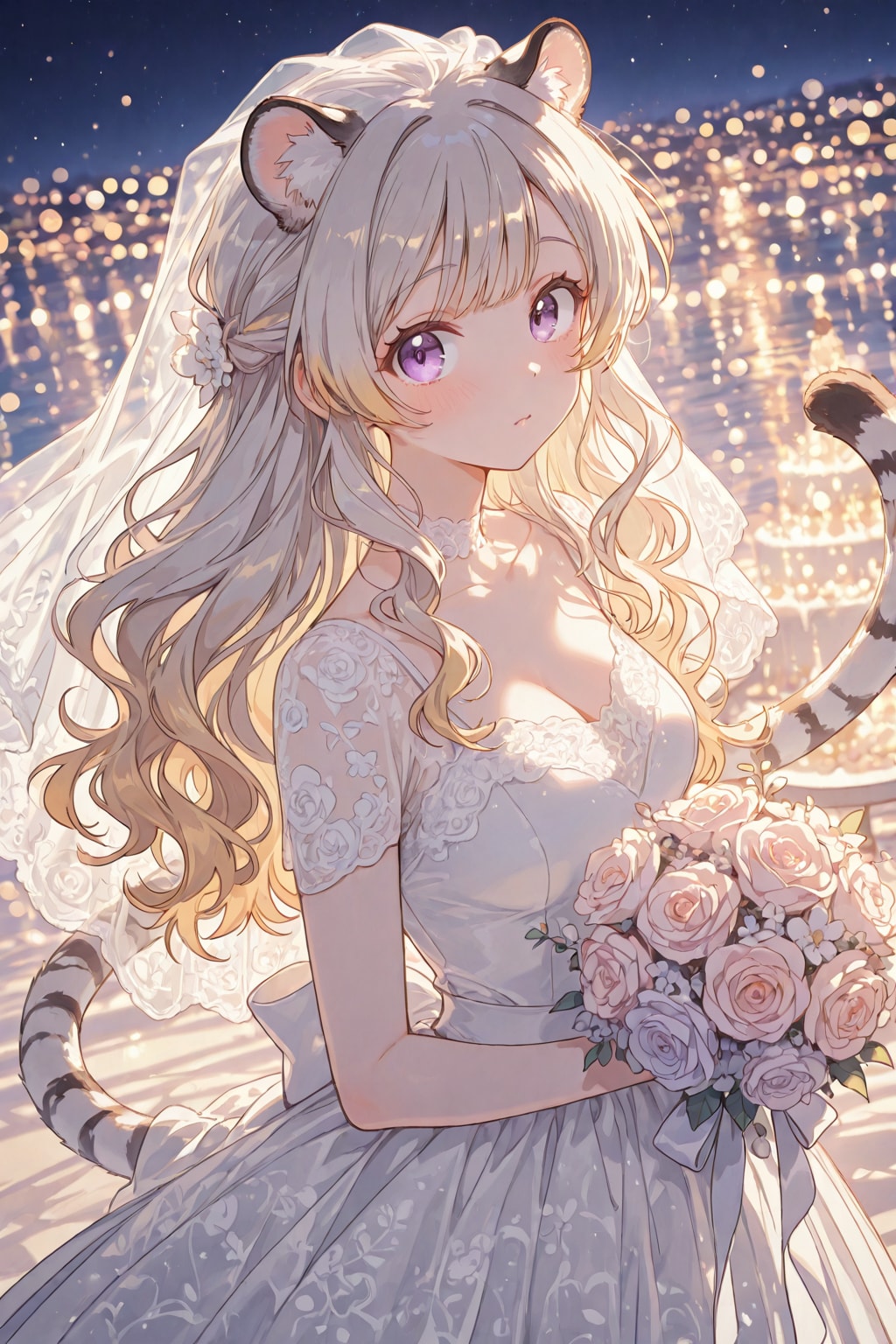 ユキヒョウの花嫁 | の人気AIイラスト・グラビア