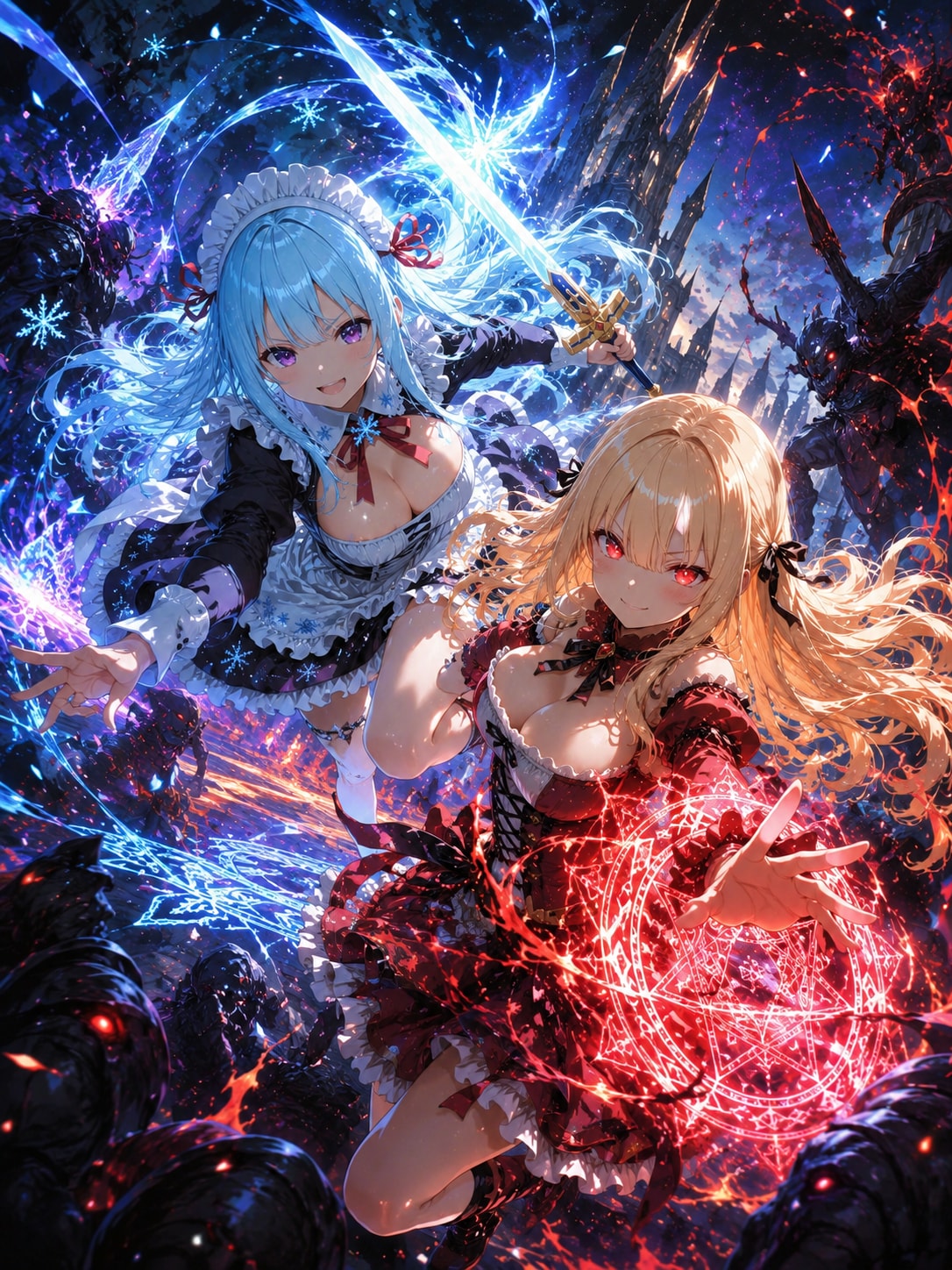 戦うメイドとお嬢様✨