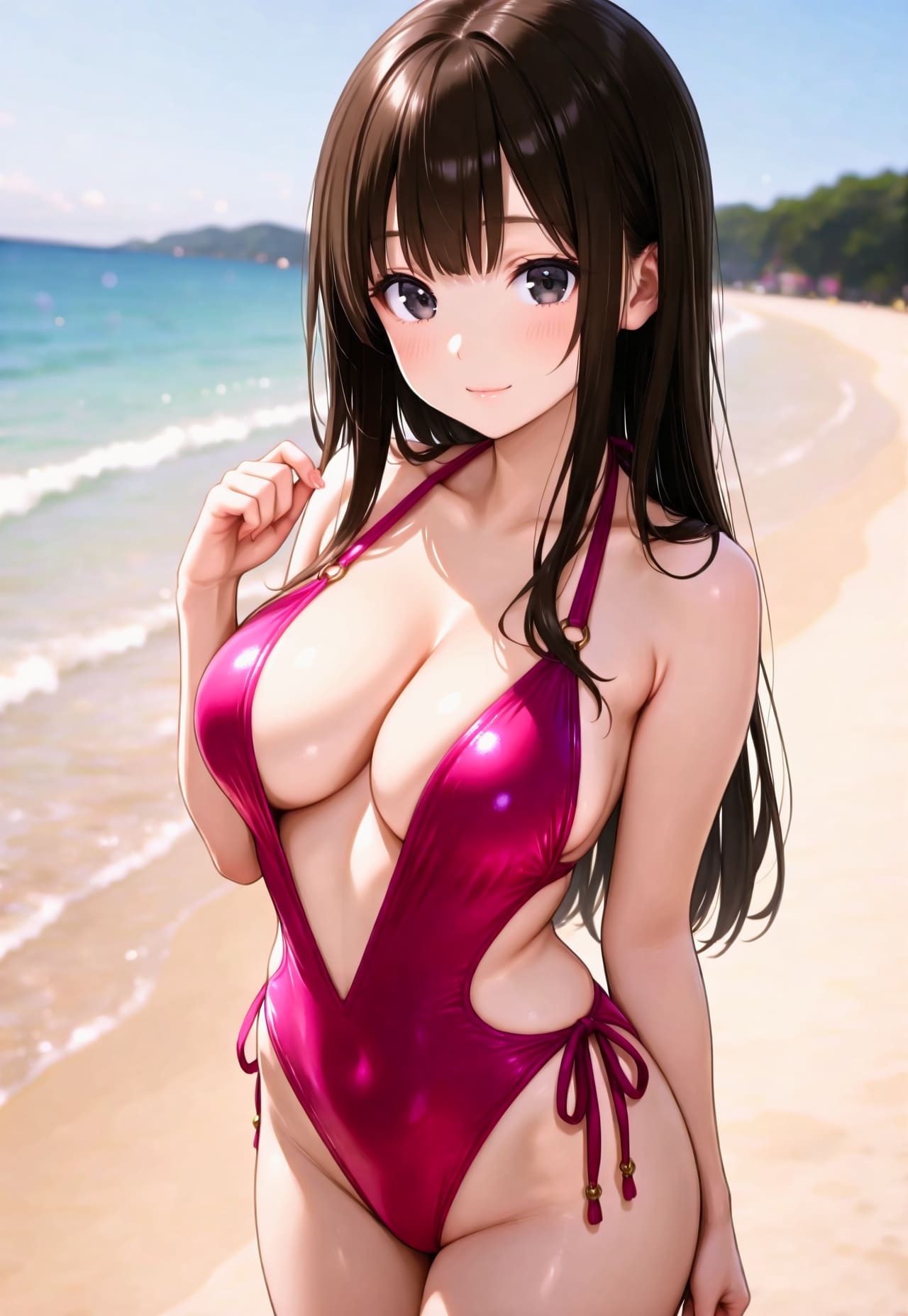1367（ピンクの水着）
