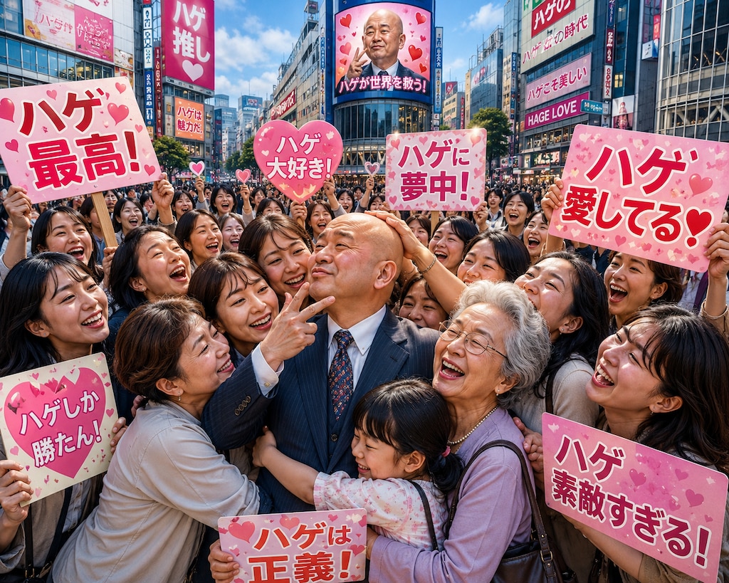 ハゲがモテモテの世界
