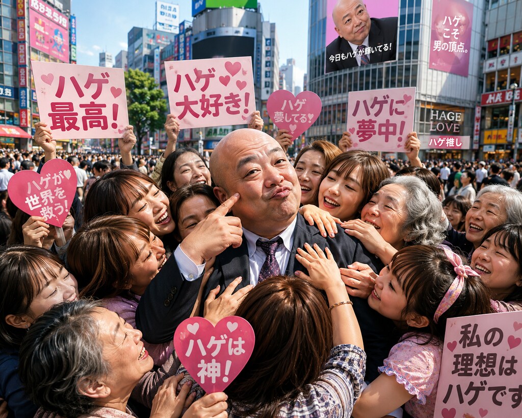 ハゲがモテモテの世界