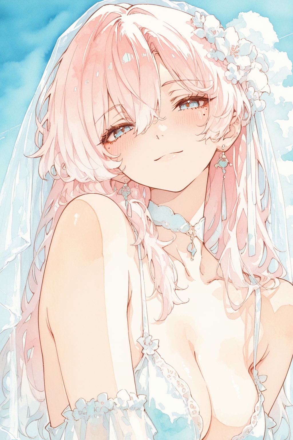 泣きぼくろ。