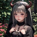 修道服の悪魔少女 10枚目