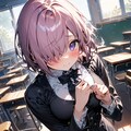 先輩、ちょっと恥ずかしいです【FGO・マシュ】 7枚目