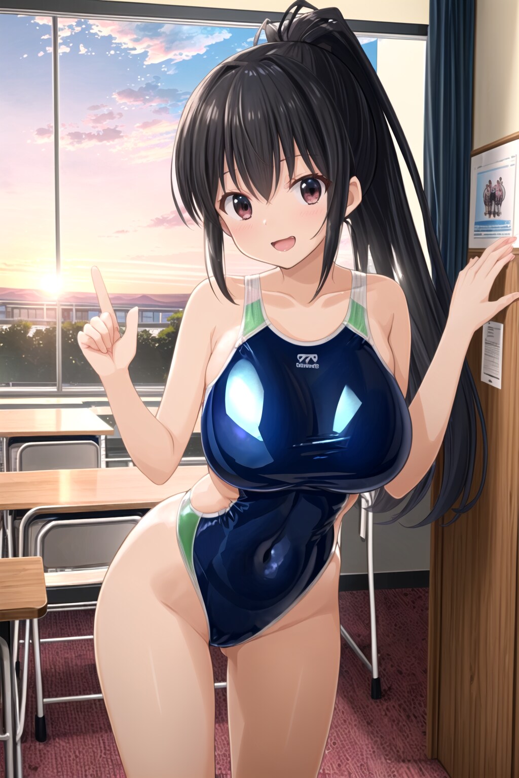 君にだけ、私の水着姿を先に見せてあげる。