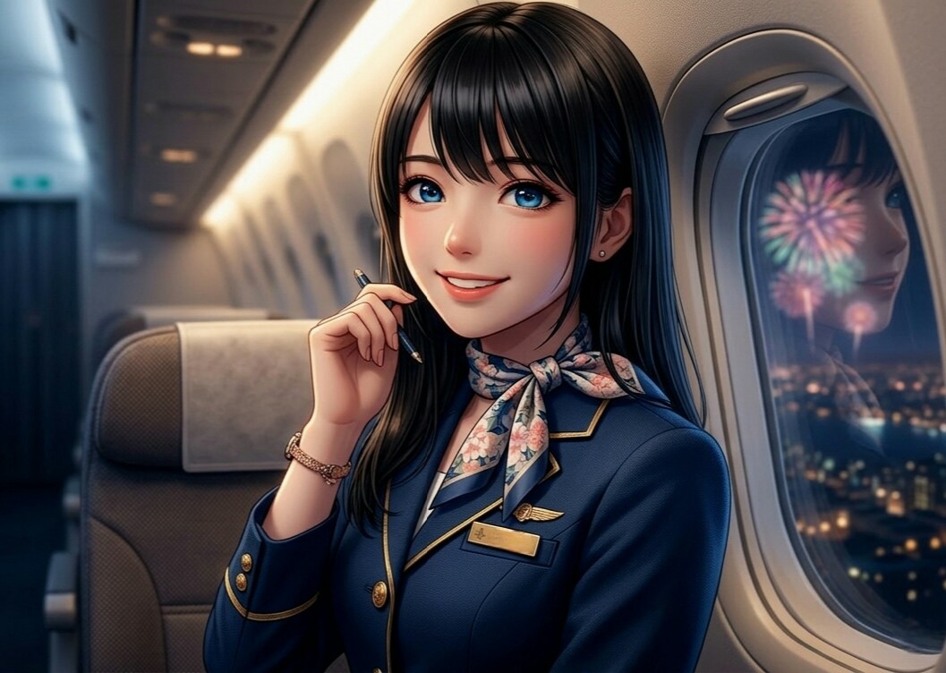 葵ちゃん 夜のフライト