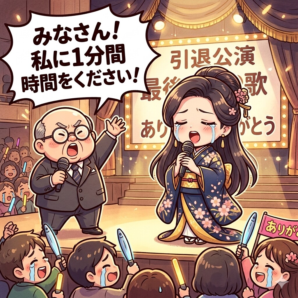 1分間時間をください！