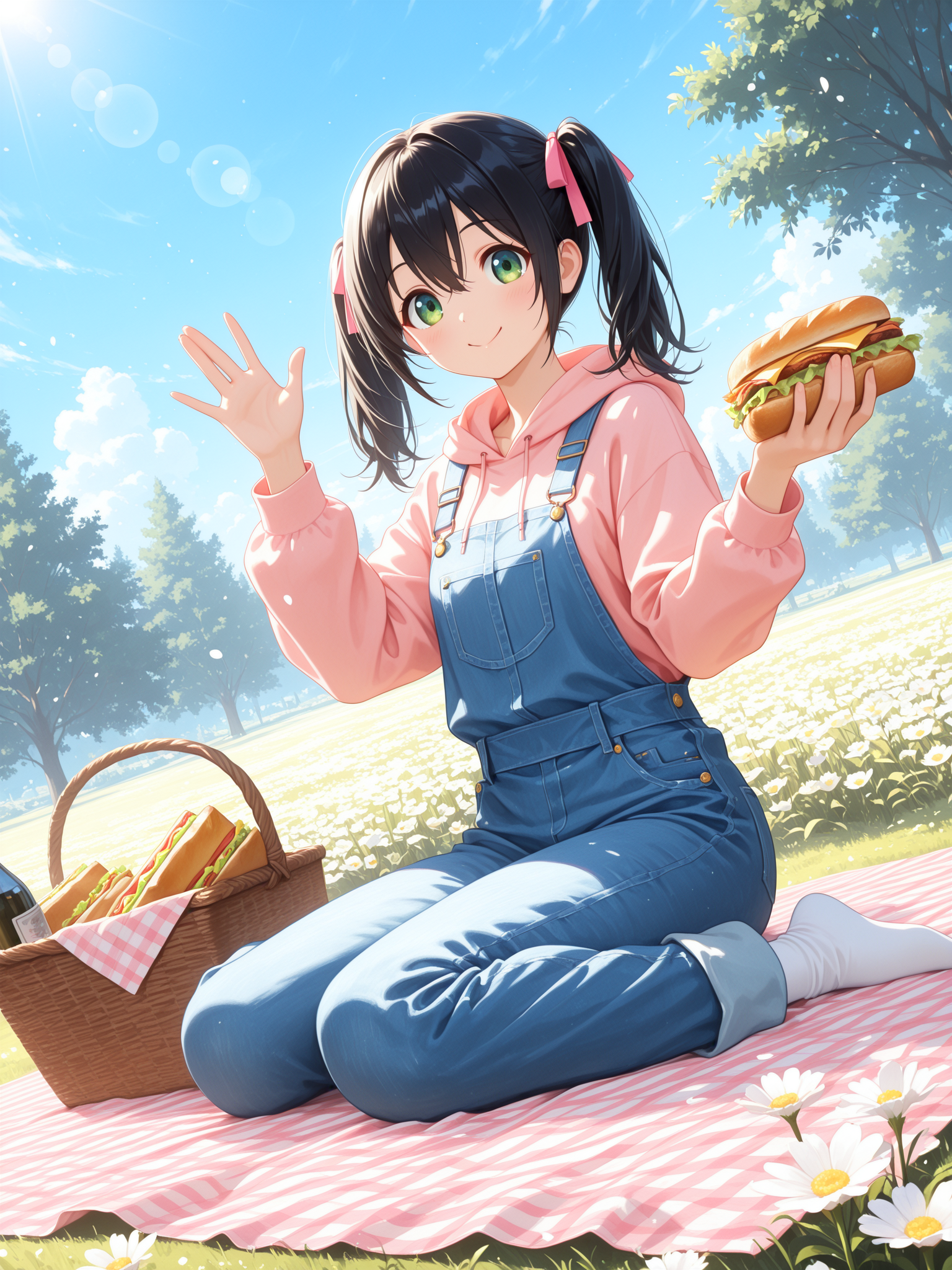 ゆいちゃんとピクニック✨ | の人気AIイラスト・グラビア