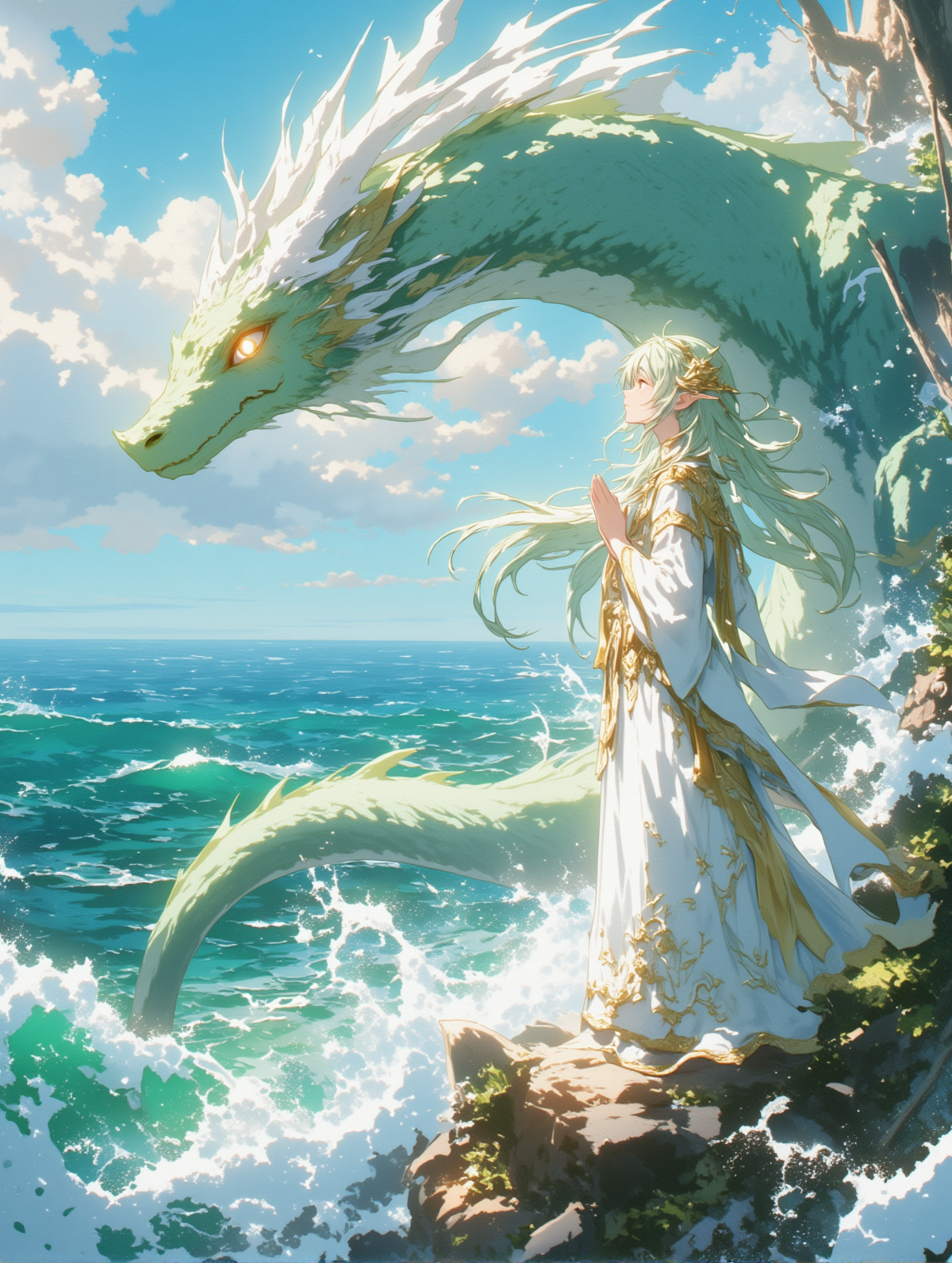 海の巫女_74 | の人気AIイラスト・グラビア