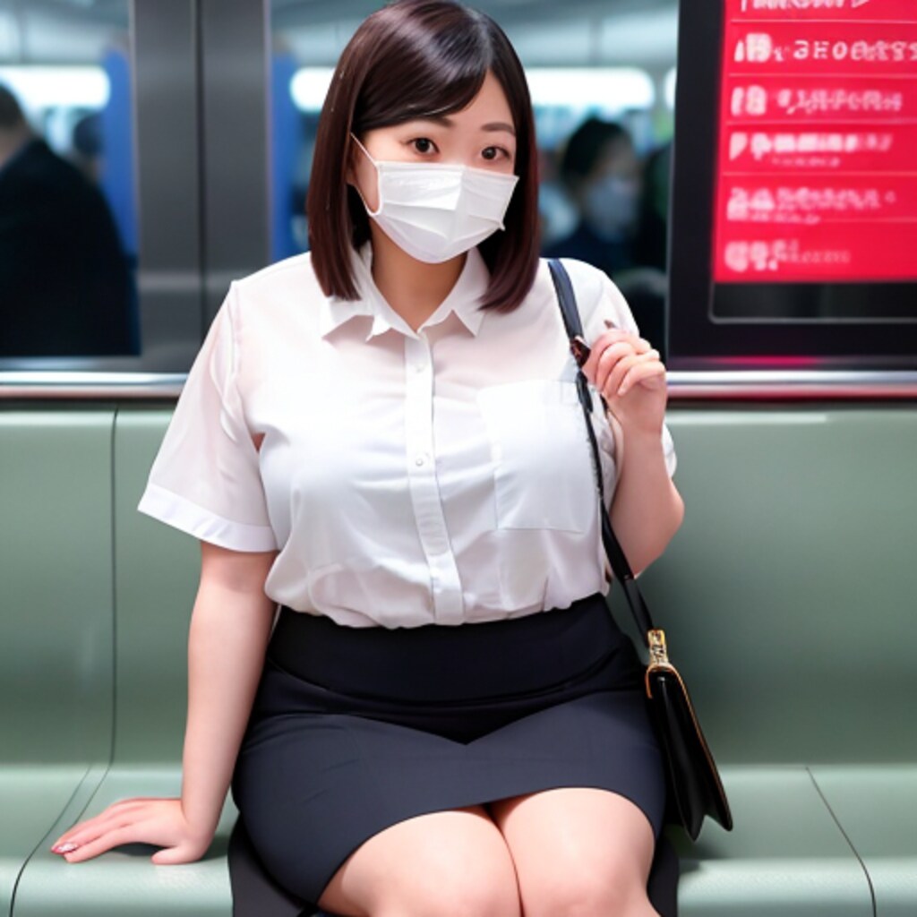 駅か電車でみかけたら
