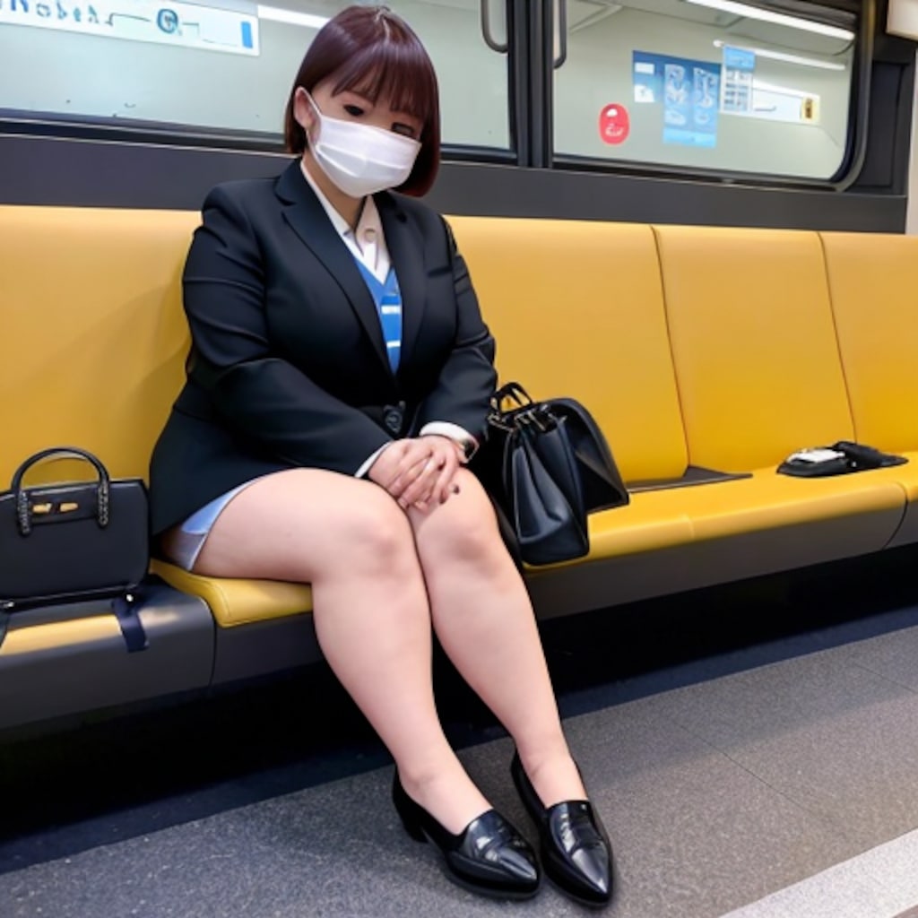 駅か電車でみかけたら