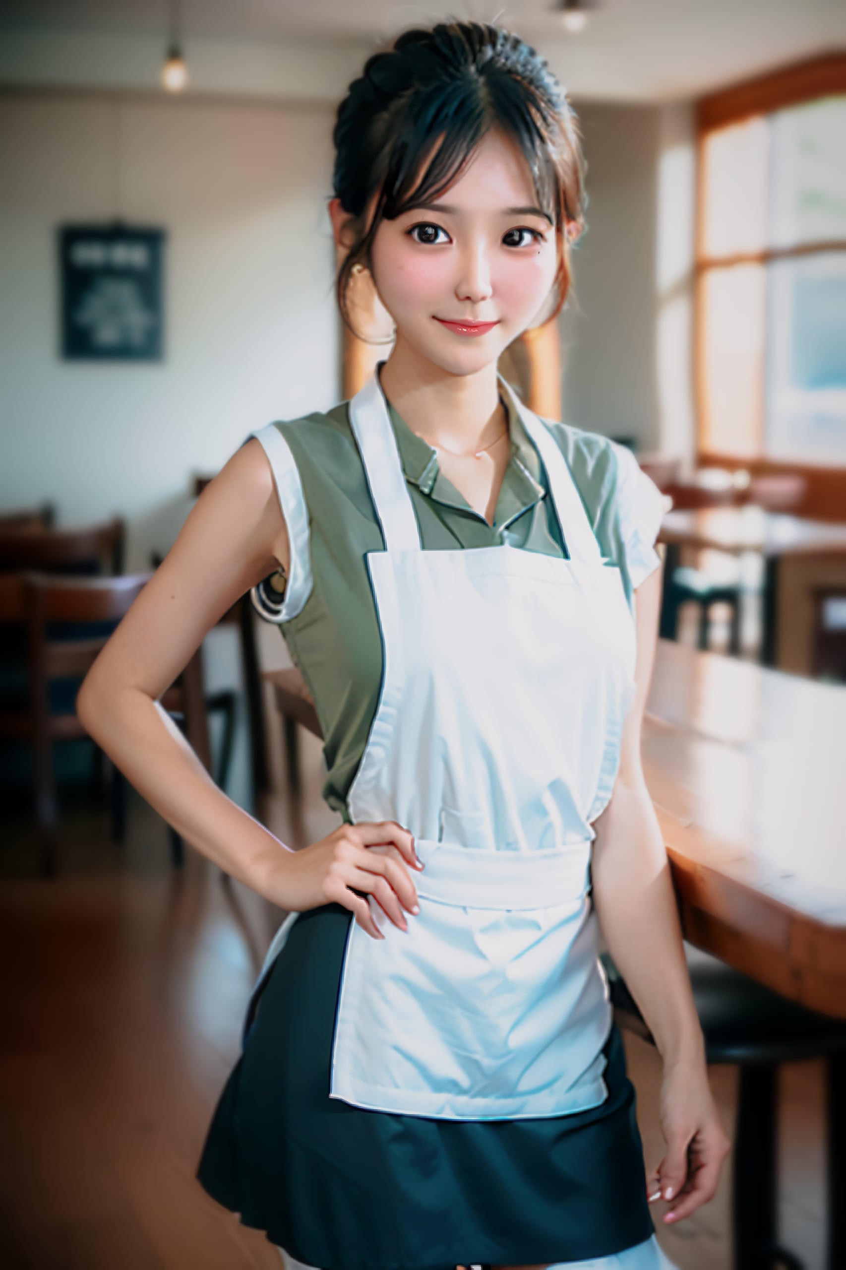 この店、セクシー系カフェなのよ😃