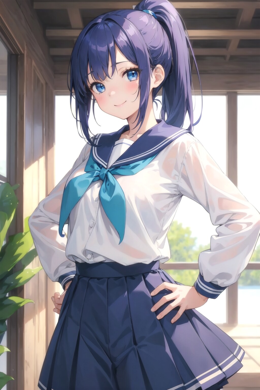 だめだよ　ここ図書館だよ