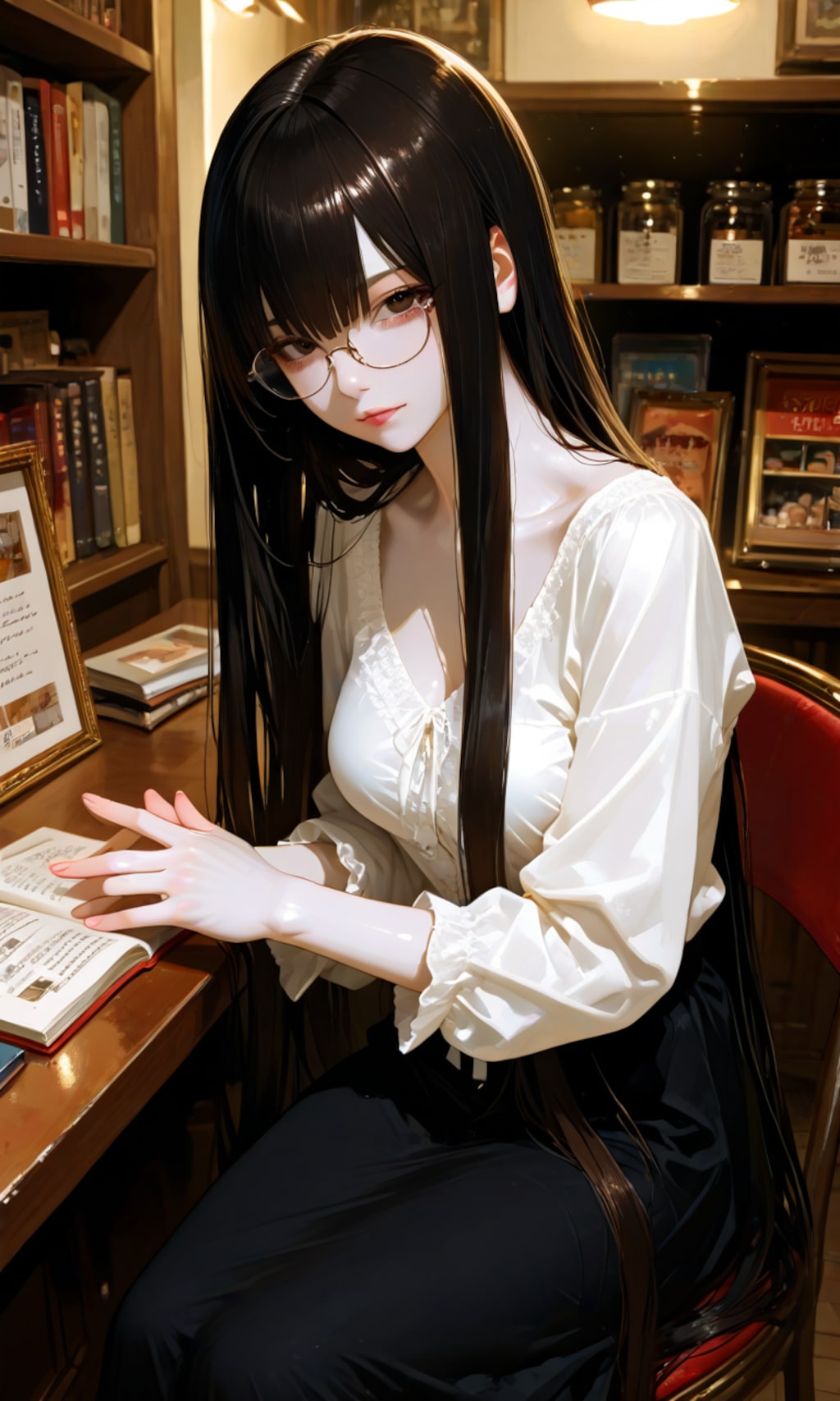 あら、なにか珍しい本をお探し？