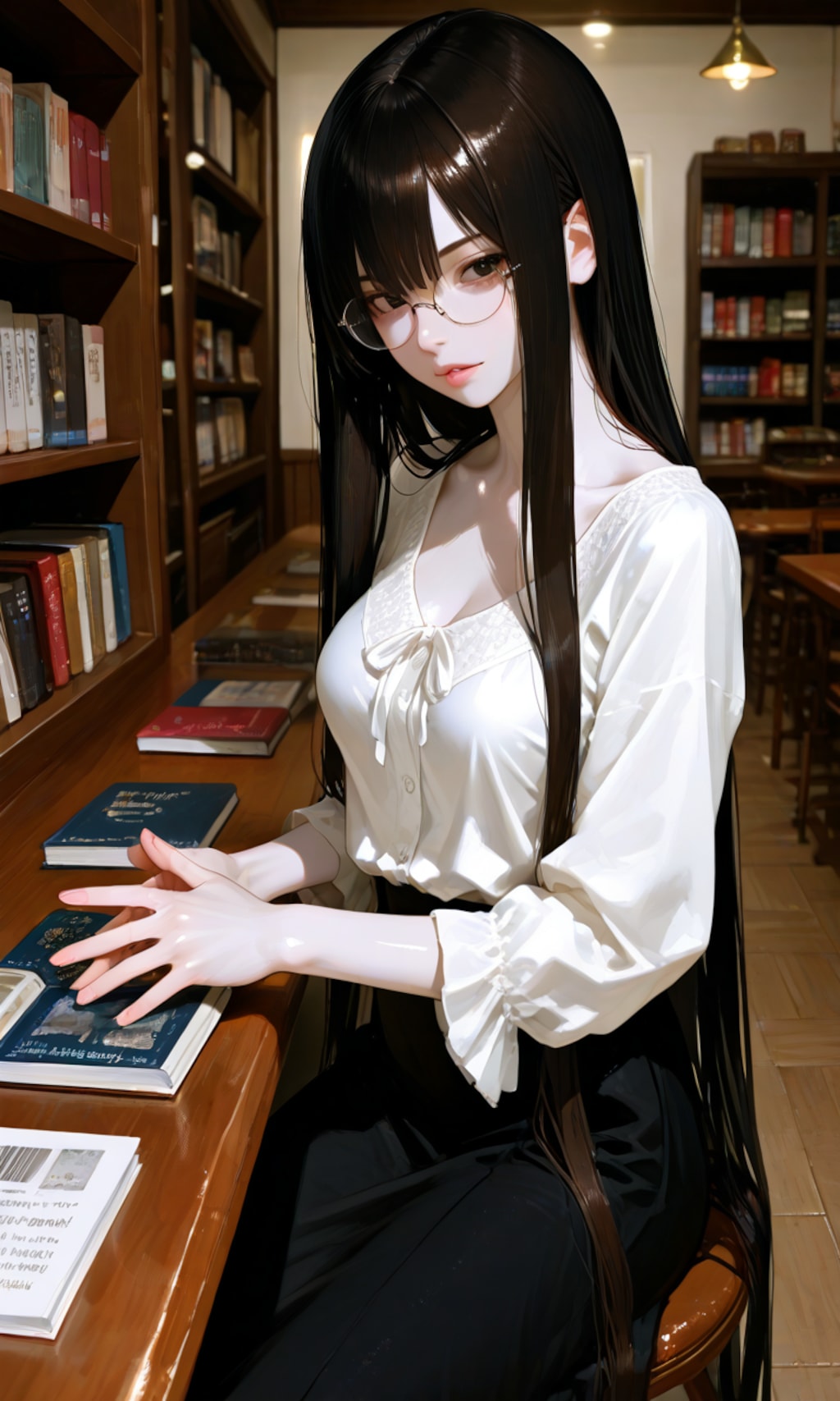 あら、なにか珍しい本をお探し？