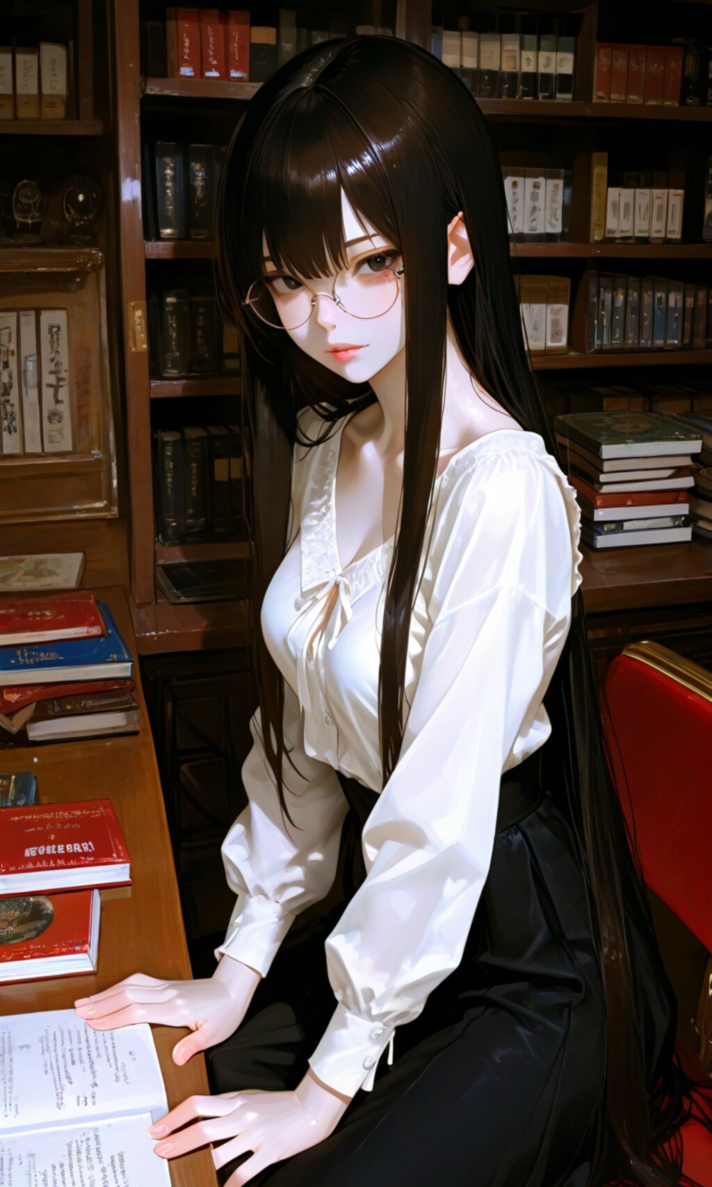 あら、なにか珍しい本をお探し？