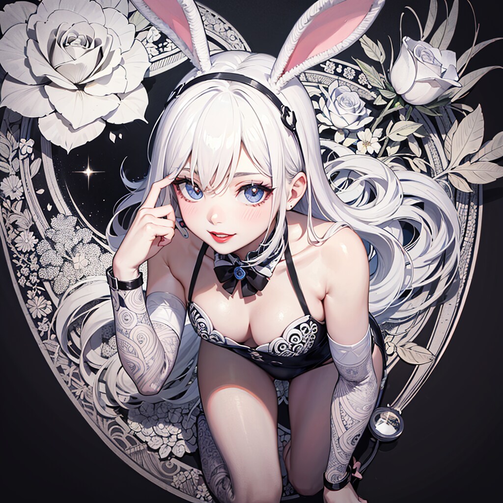 白うさぎ