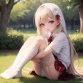 赤チェックのスカートってすっごいえちちよね♪ 5枚目