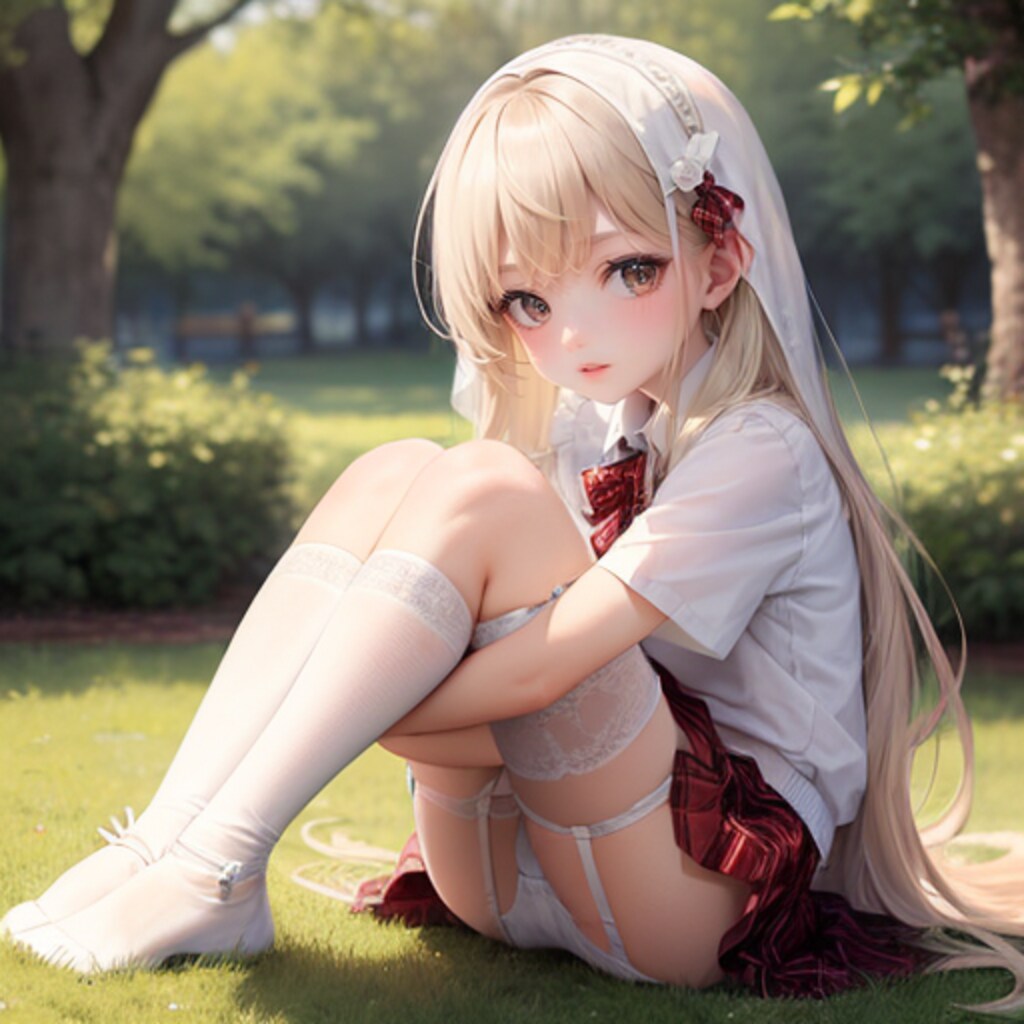 赤チェックのスカートってすっごいえちちよね♪