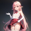 赤チェックのスカートってすっごいえちちよね♪ 6枚目