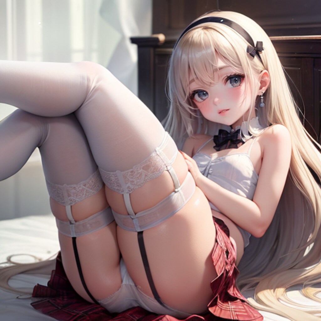 赤チェックのスカートってすっごいえちちよね♪