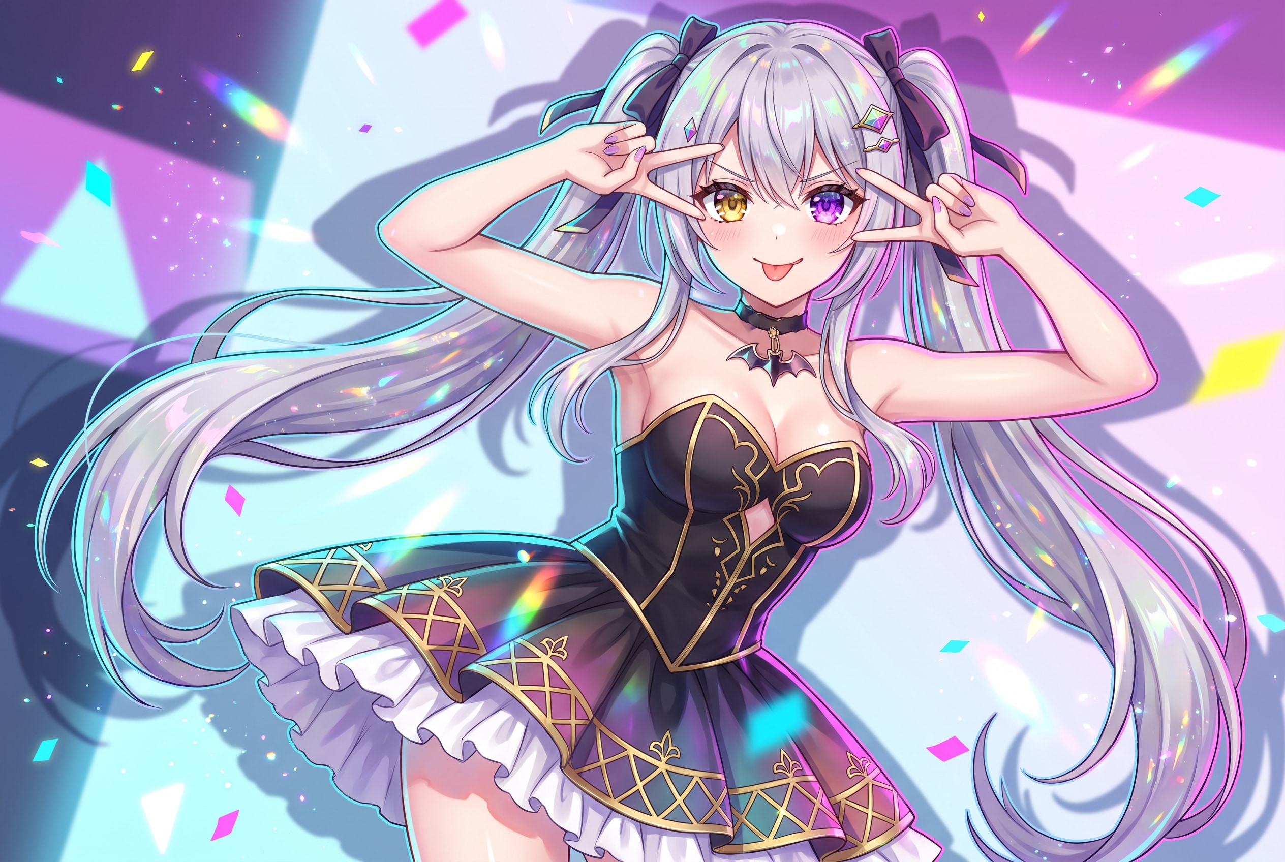 彩光双星舞 | の人気AIイラスト・グラビア