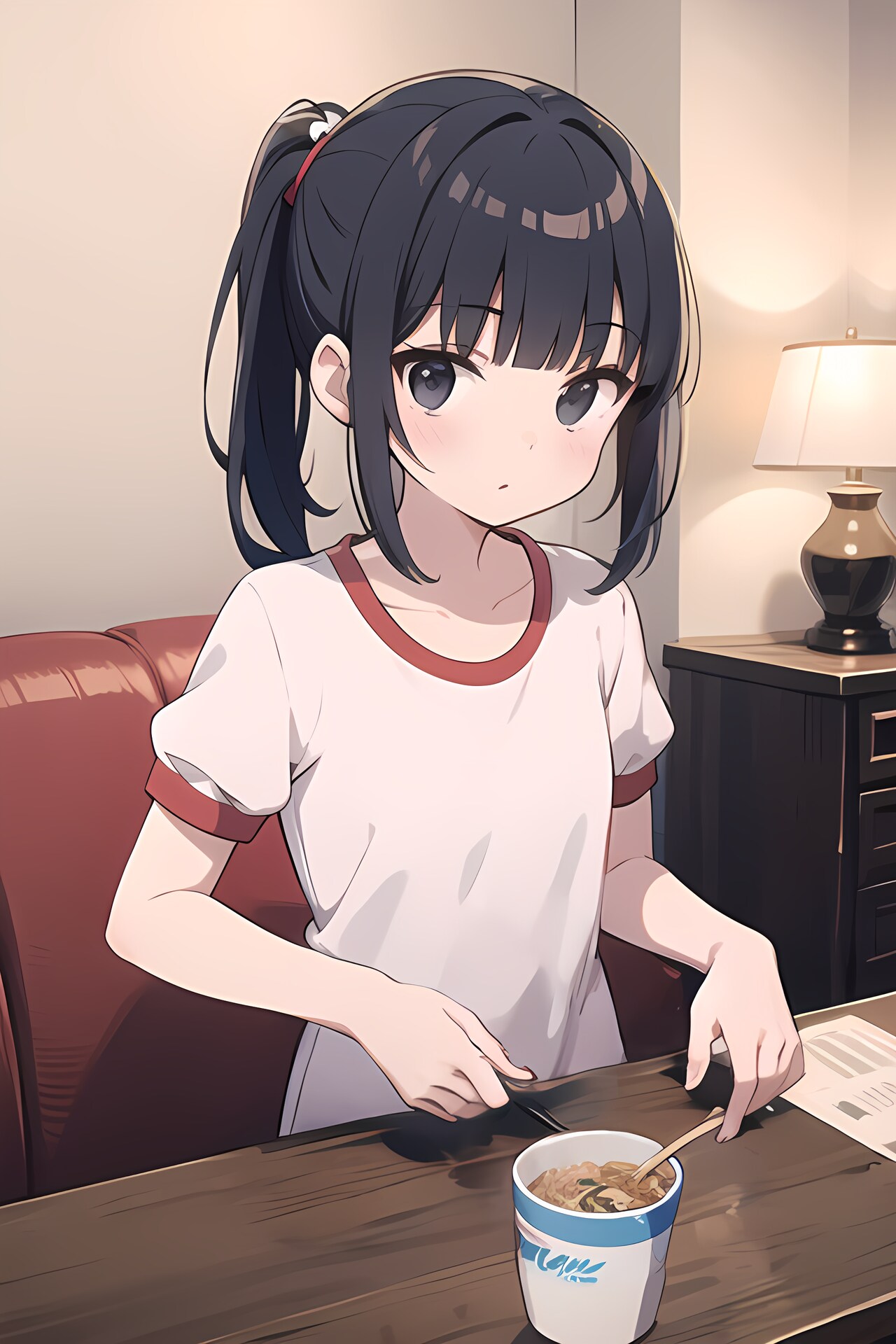 鬼の居ぬ間に海鮮麺 | の人気AIイラスト・グラビア